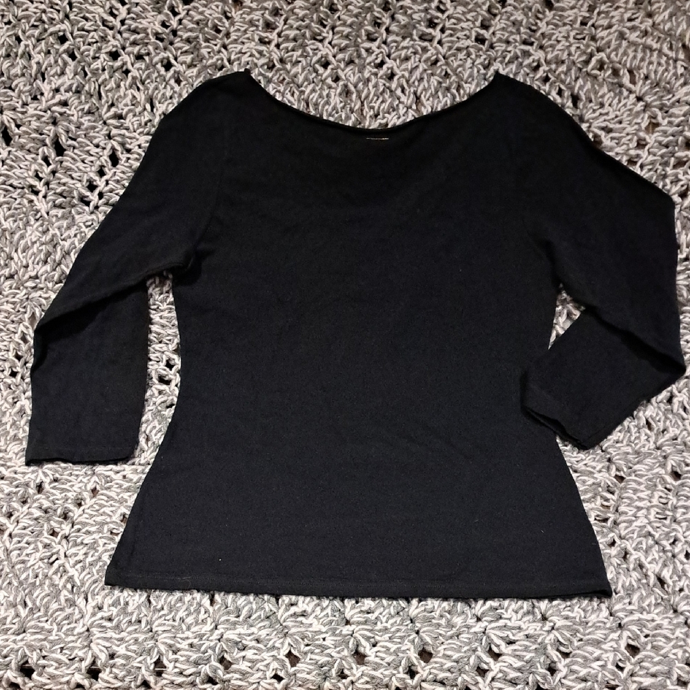 259 - 🌸 Faith Looks Good on You! | Amy Tangerine NWT Womens Boatneck Top - Picture 8 of 11